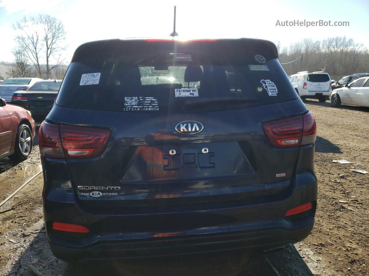 2020 Kia Sorento L Blue vin: 5XYPG4A31LG643952