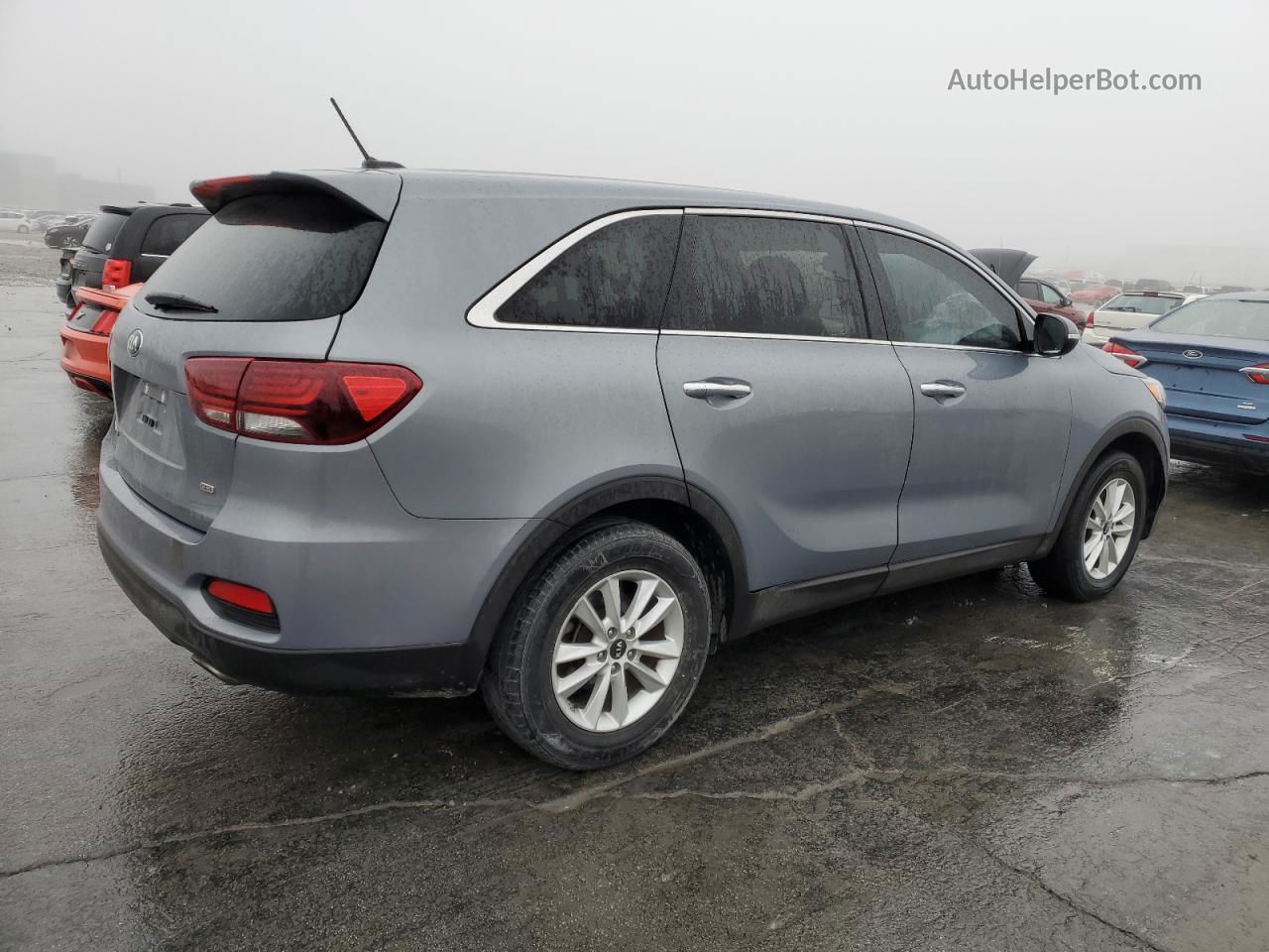 2020 Kia Sorento L Silver vin: 5XYPG4A31LG644275