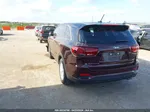 2020 Kia Sorento 2.4l Lx Maroon vin: 5XYPG4A31LG650058