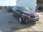 2020 Kia Sorento 2.4l Lx Maroon vin: 5XYPG4A31LG650058