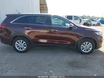 2020 Kia Sorento 2.4l Lx Maroon vin: 5XYPG4A31LG650058