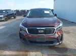 2020 Kia Sorento 2.4l Lx Maroon vin: 5XYPG4A31LG650058