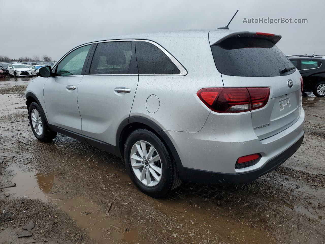 2020 Kia Sorento L Silver vin: 5XYPG4A31LG656801