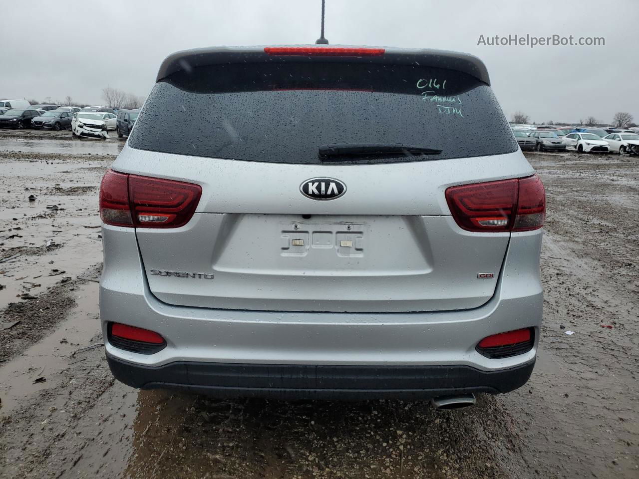 2020 Kia Sorento L Silver vin: 5XYPG4A31LG656801