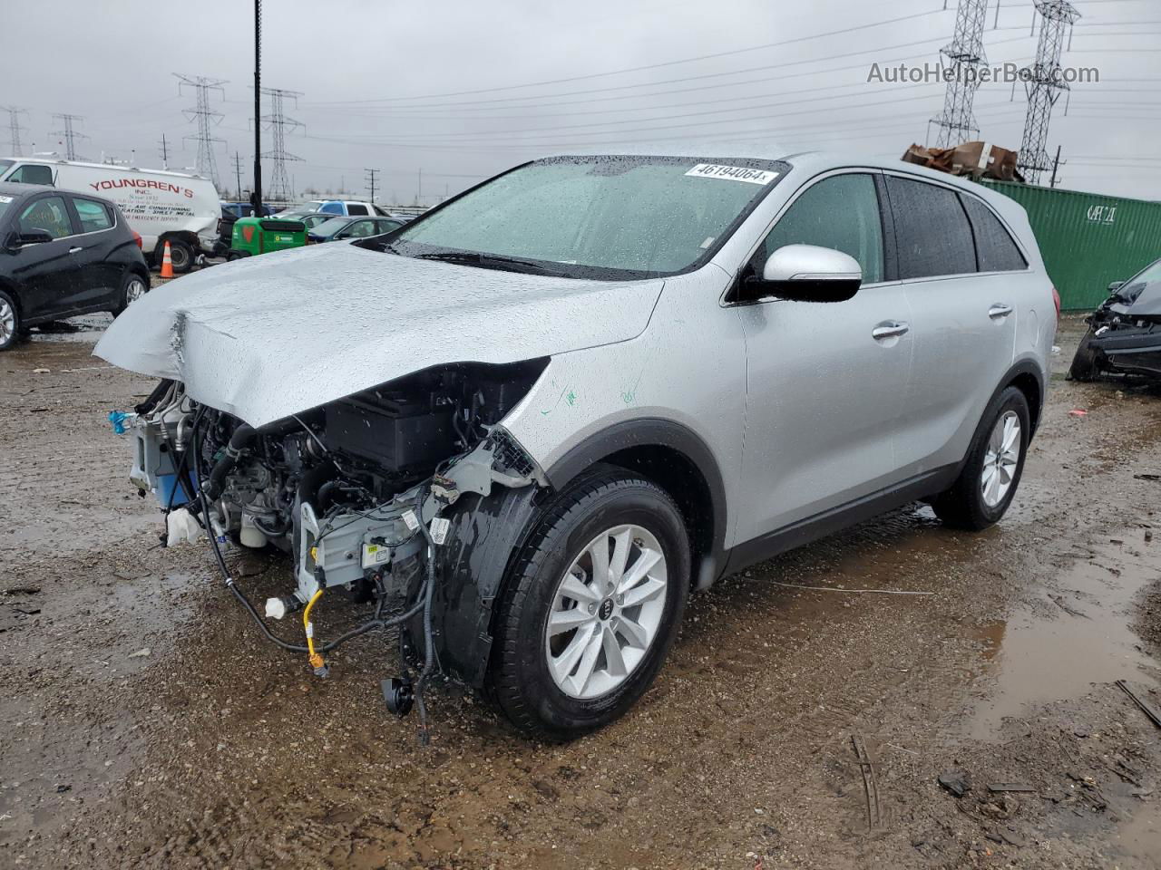 2020 Kia Sorento L Серебряный vin: 5XYPG4A31LG656801