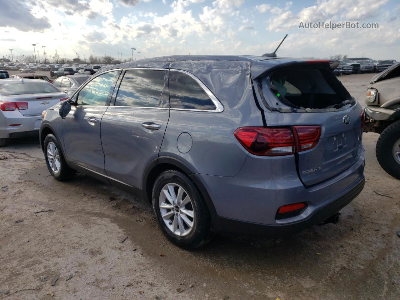 2020 Kia Sorento L Серый vin: 5XYPG4A31LG664297