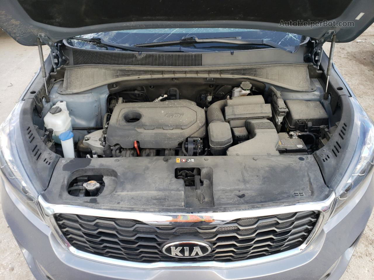 2020 Kia Sorento L Gray vin: 5XYPG4A31LG664297