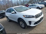 2020 Kia Sorento 2.4l Lx White vin: 5XYPG4A31LG670858