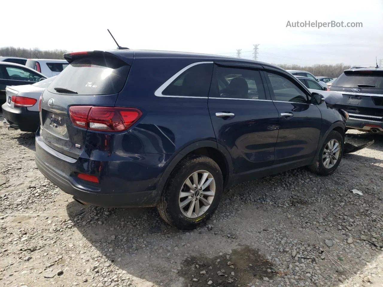 2020 Kia Sorento L Blue vin: 5XYPG4A31LG675252