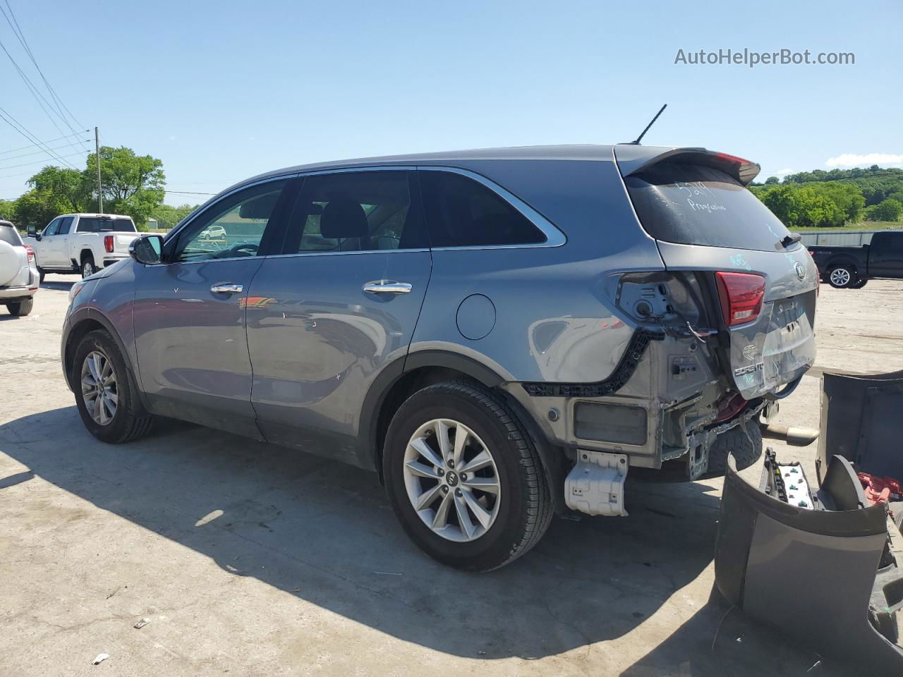 2020 Kia Sorento L Blue vin: 5XYPG4A31LG705575