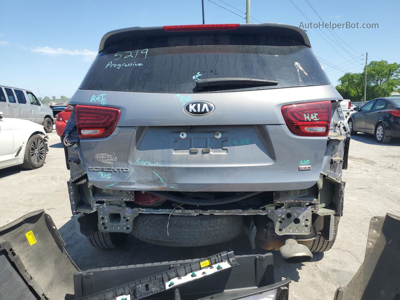 2020 Kia Sorento L Blue vin: 5XYPG4A31LG705575