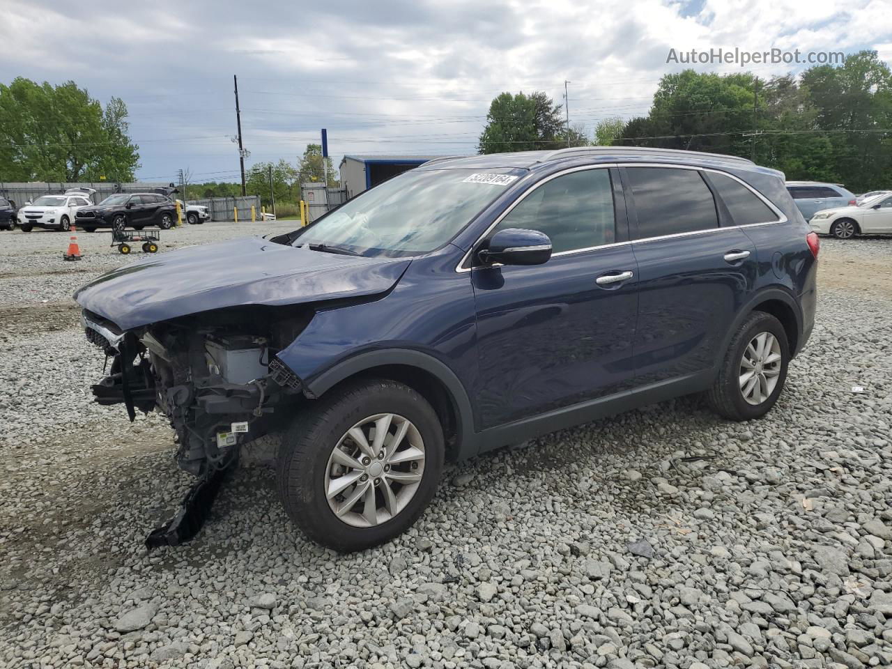 2017 Kia Sorento Lx Blue vin: 5XYPG4A32HG201110