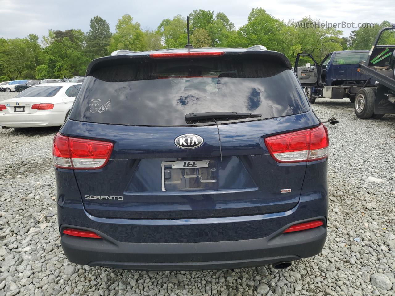 2017 Kia Sorento Lx Blue vin: 5XYPG4A32HG201110