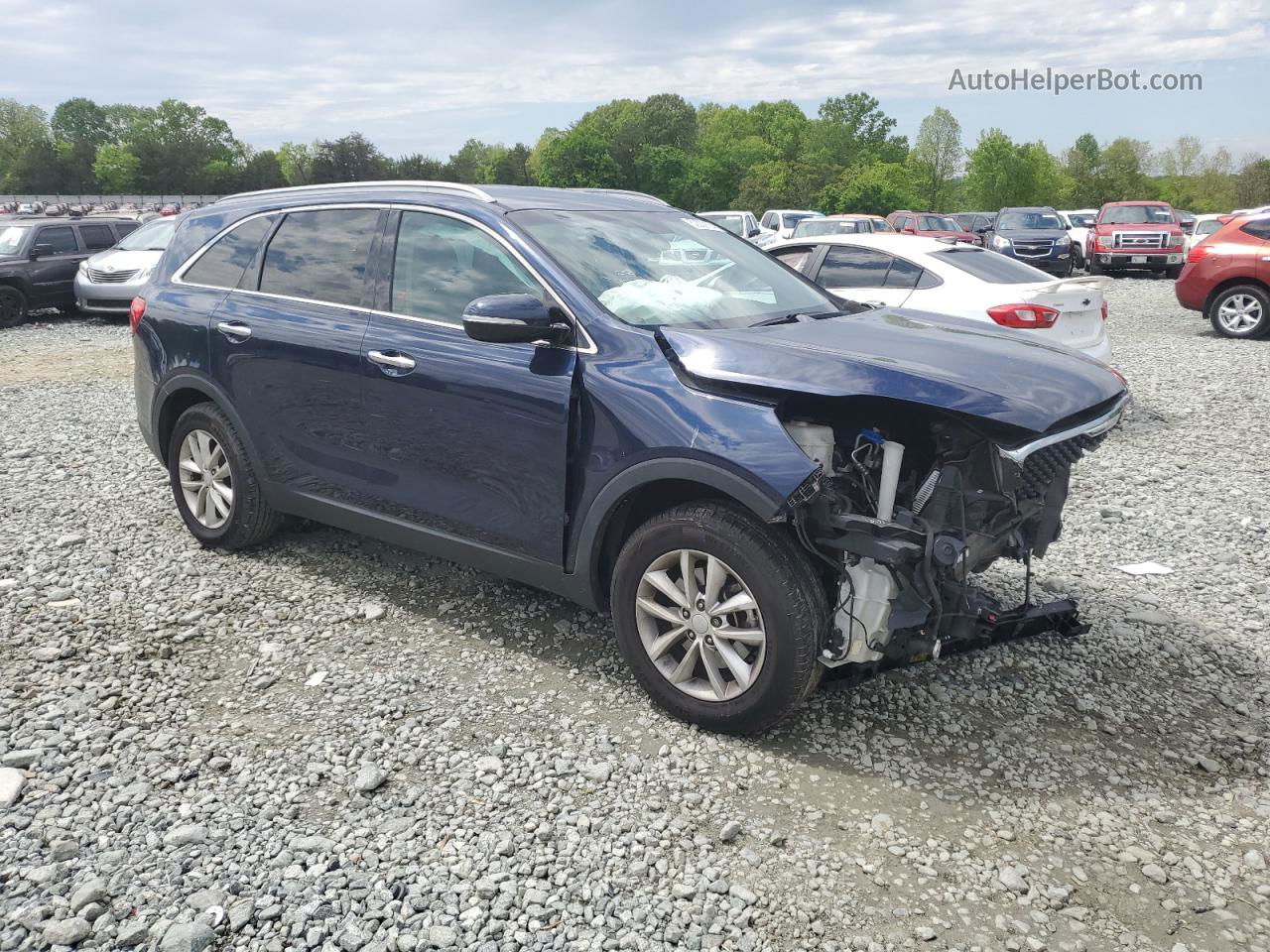 2017 Kia Sorento Lx Blue vin: 5XYPG4A32HG201110