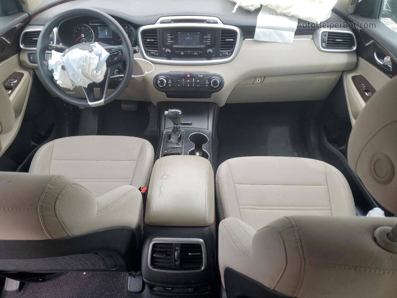 2017 Kia Sorento Lx Синий vin: 5XYPG4A32HG201110