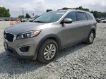 2017 Kia Sorento Lx Gray vin: 5XYPG4A32HG211409