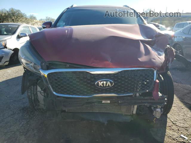 2017 Kia Sorento Lx Red vin: 5XYPG4A32HG216691