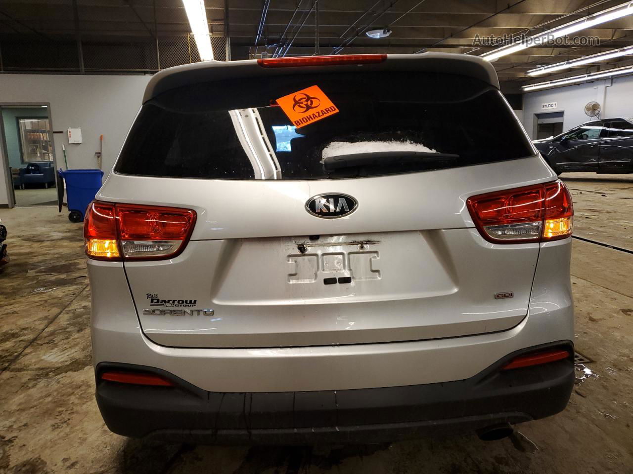 2017 Kia Sorento Lx Silver vin: 5XYPG4A32HG217775