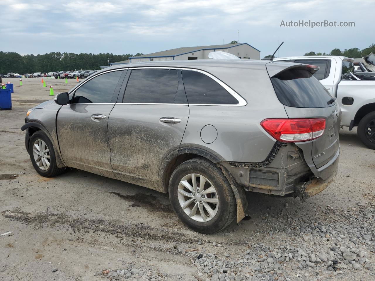 2017 Kia Sorento Lx Gray vin: 5XYPG4A32HG247679