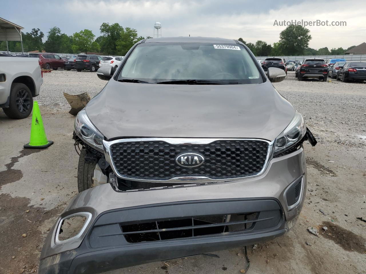 2017 Kia Sorento Lx Gray vin: 5XYPG4A32HG247679