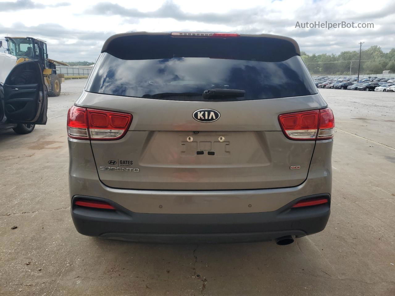 2017 Kia Sorento Lx Gray vin: 5XYPG4A32HG263266