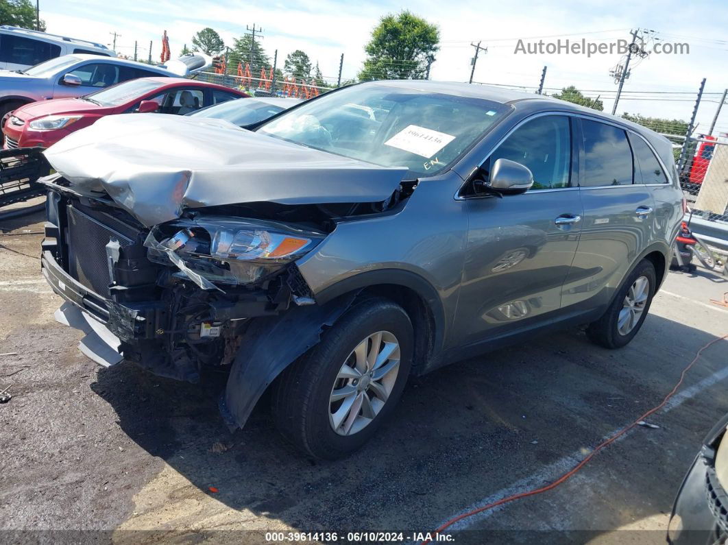 2017 Kia Sorento 2.4l L Gray vin: 5XYPG4A32HG268905