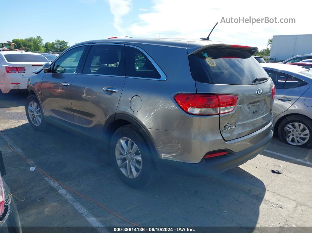 2017 Kia Sorento 2.4l L Gray vin: 5XYPG4A32HG268905