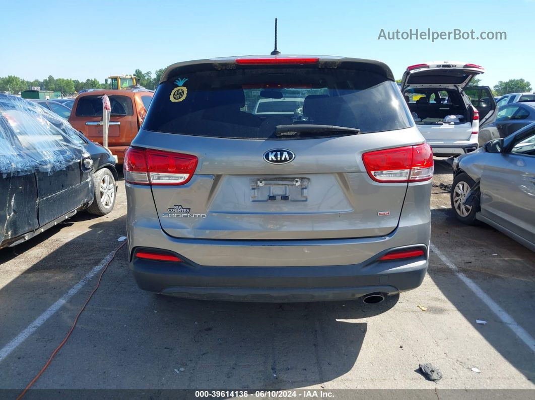 2017 Kia Sorento 2.4l L Серый vin: 5XYPG4A32HG268905