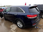 2017 Kia Sorento Lx Синий vin: 5XYPG4A32HG274073