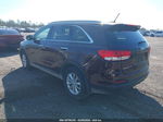 2017 Kia Sorento 2.4l Lx Maroon vin: 5XYPG4A32HG276177