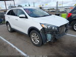 2017 Kia Sorento 2.4l Lx White vin: 5XYPG4A32HG289186