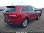 2017 Kia Sorento 2.4l Lx Темно-бордовый vin: 5XYPG4A32HG300655