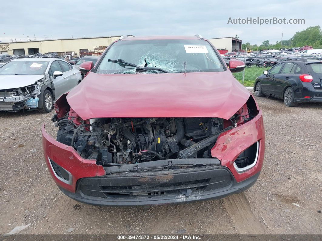 2017 Kia Sorento 2.4l Lx Maroon vin: 5XYPG4A32HG300655