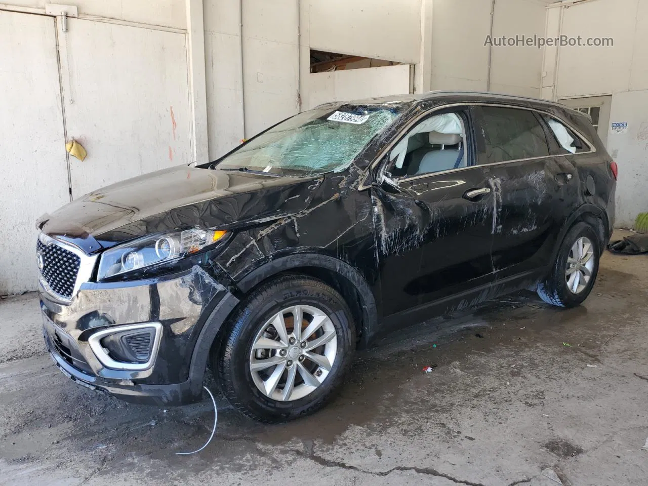 2017 Kia Sorento Lx Black vin: 5XYPG4A32HG303832