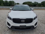 2017 Kia Sorento Lx White vin: 5XYPG4A32HG325250