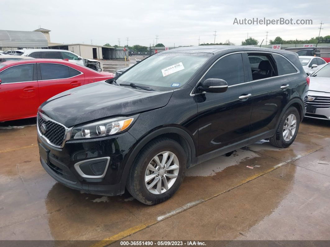 2018 Kia Sorento L Black vin: 5XYPG4A32JG396101