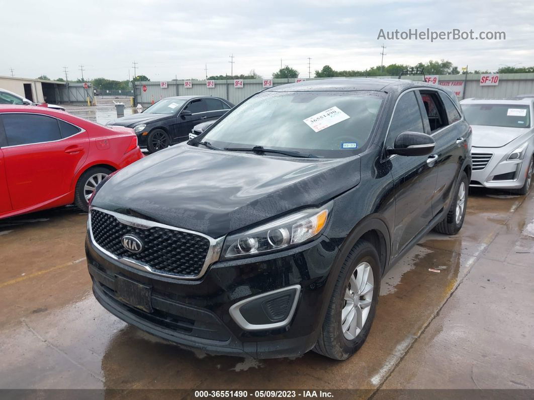 2018 Kia Sorento L Black vin: 5XYPG4A32JG396101