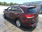 2018 Kia Sorento Lx Темно-бордовый vin: 5XYPG4A32JG412569