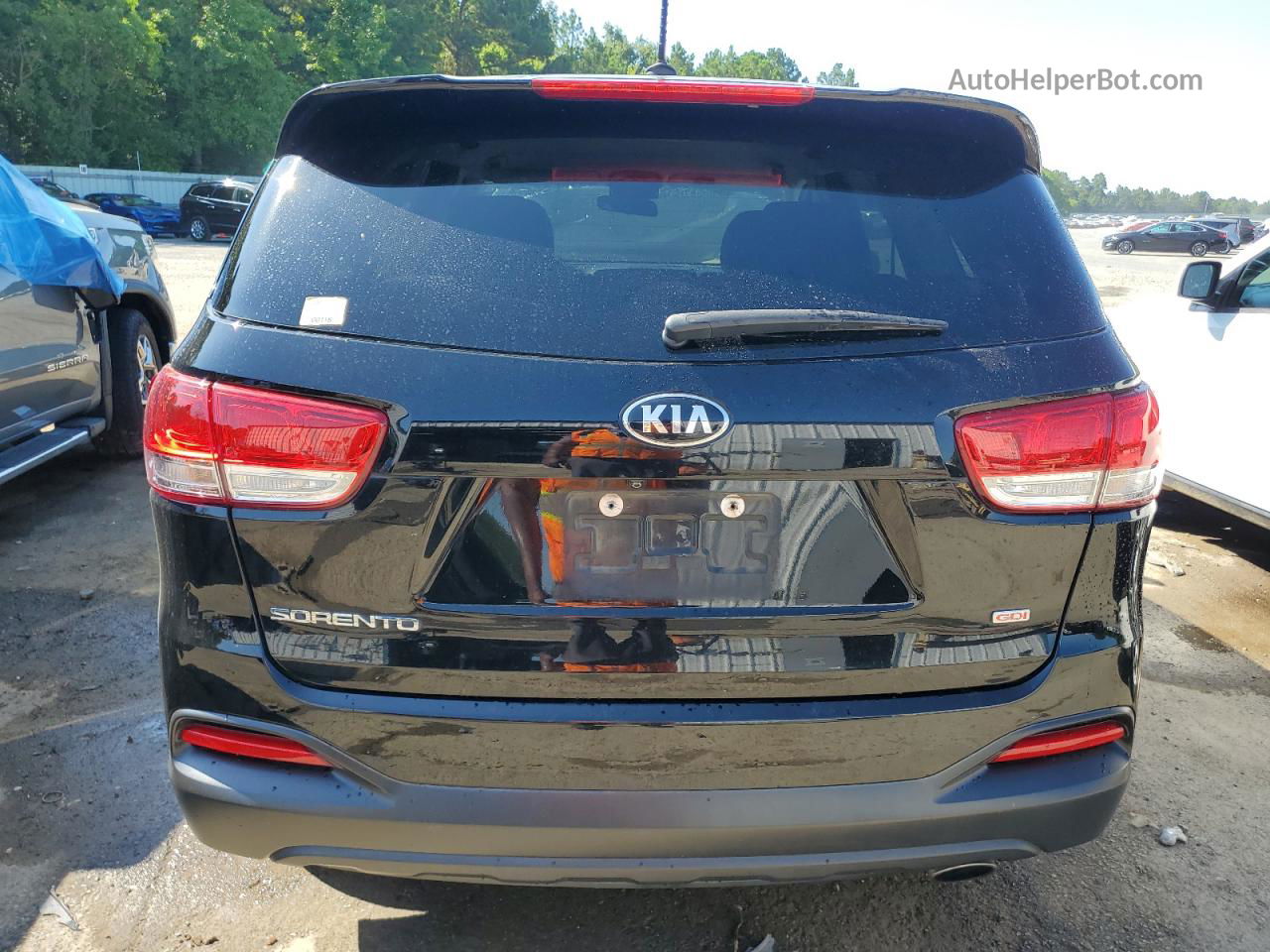 2018 Kia Sorento Lx Black vin: 5XYPG4A32JG421482