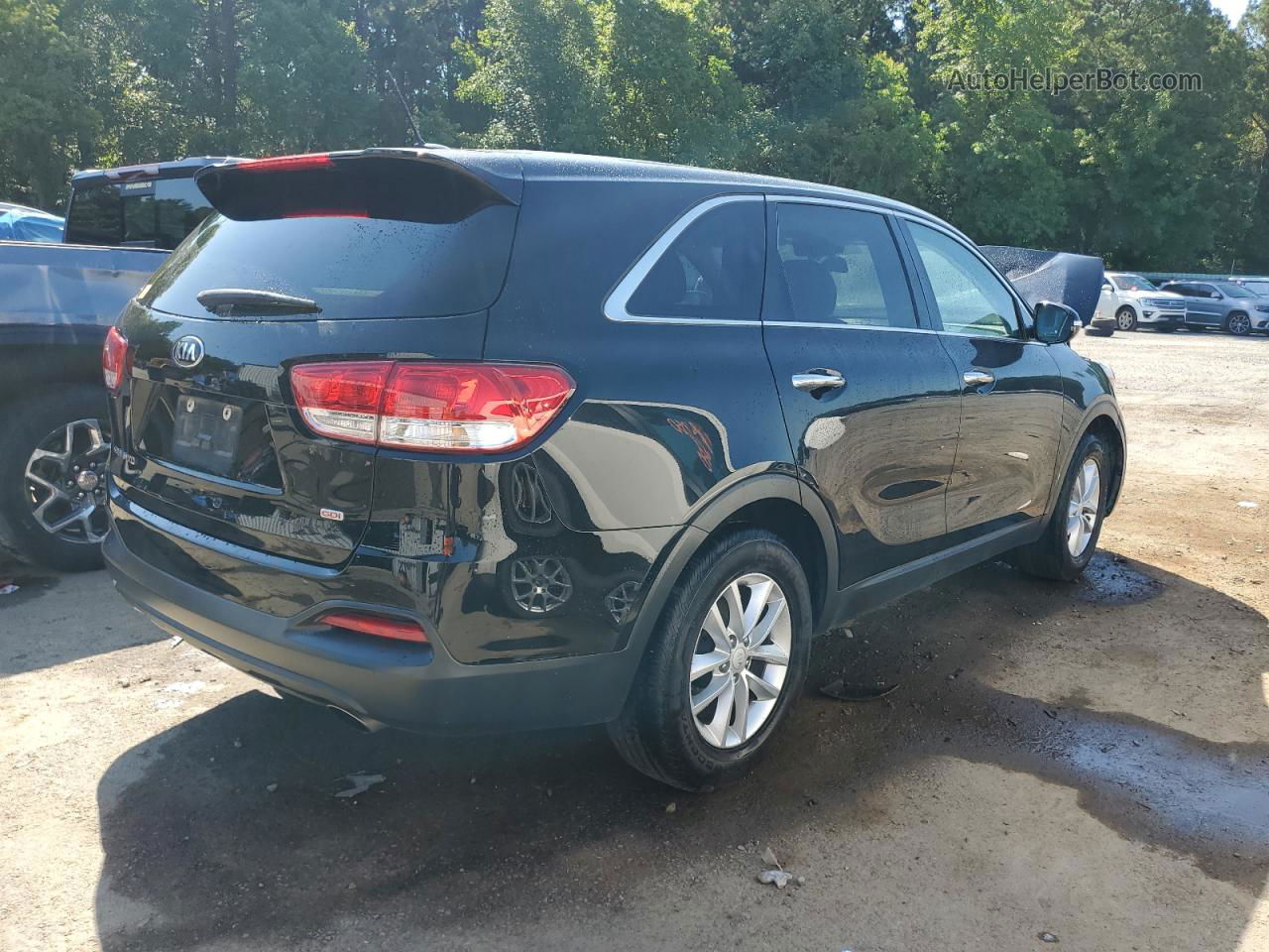 2018 Kia Sorento Lx Black vin: 5XYPG4A32JG421482