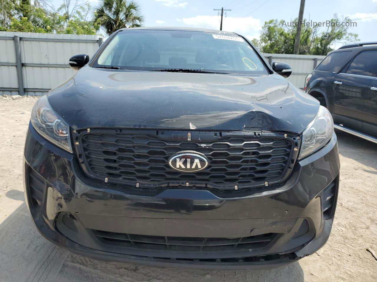 2020 Kia Sorento L Черный vin: 5XYPG4A32LG629722