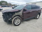 2020 Kia Sorento L Maroon vin: 5XYPG4A32LG653177