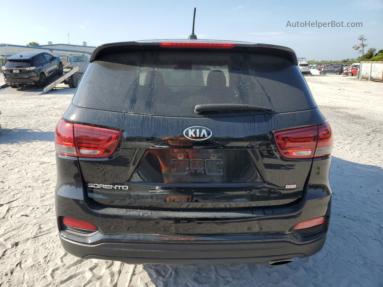 2020 Kia Sorento L Черный vin: 5XYPG4A32LG671470