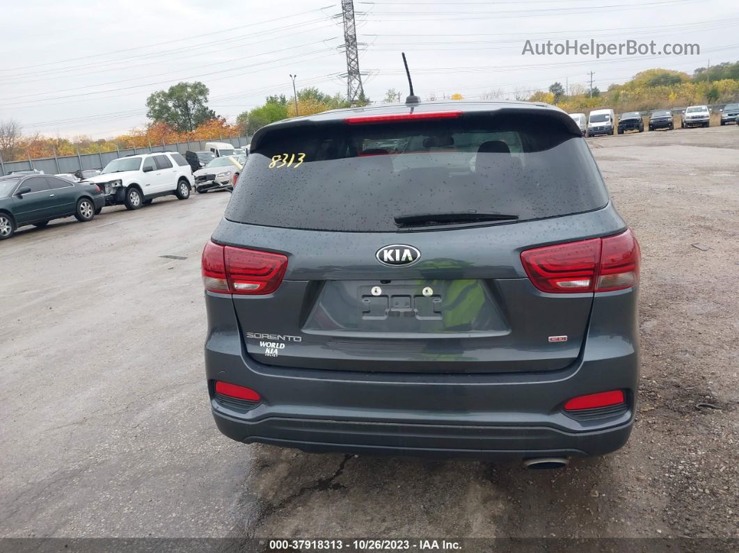 2020 Kia Sorento 2.4l Lx Gray vin: 5XYPG4A32LG681125