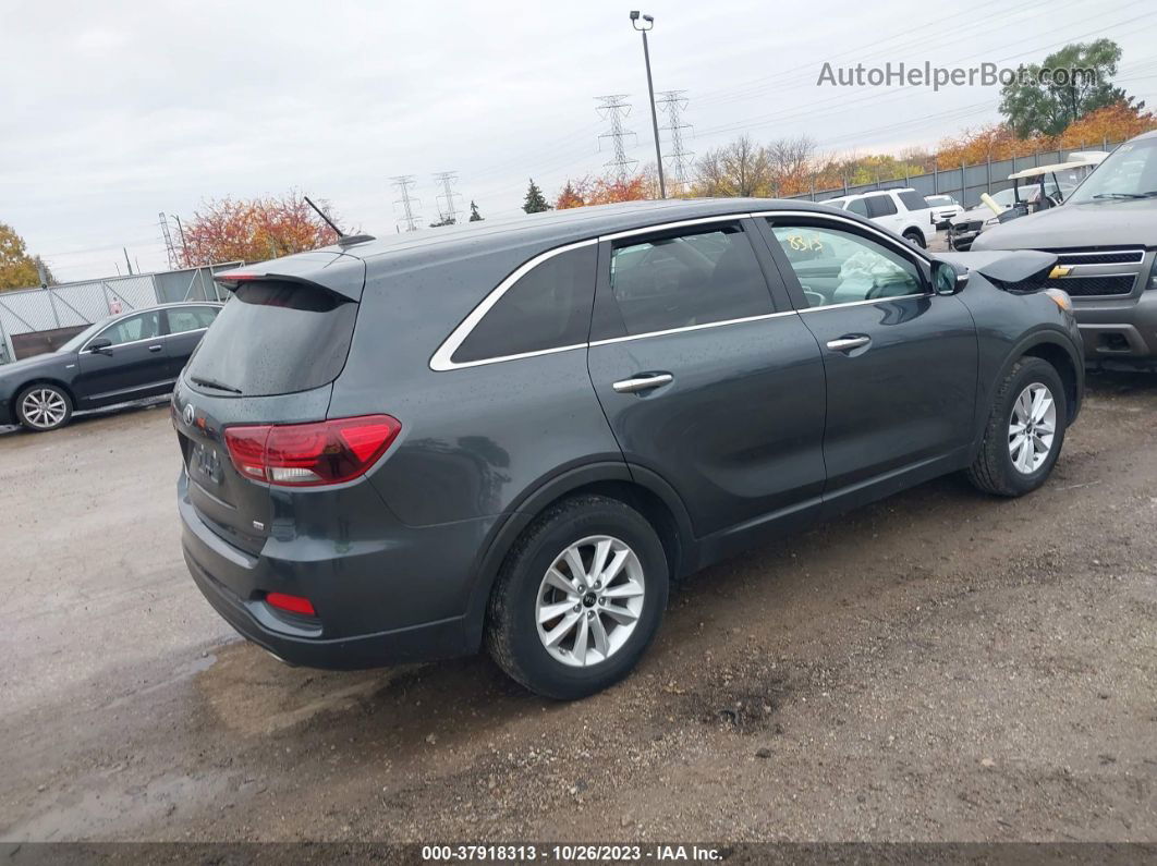 2020 Kia Sorento 2.4l Lx Gray vin: 5XYPG4A32LG681125