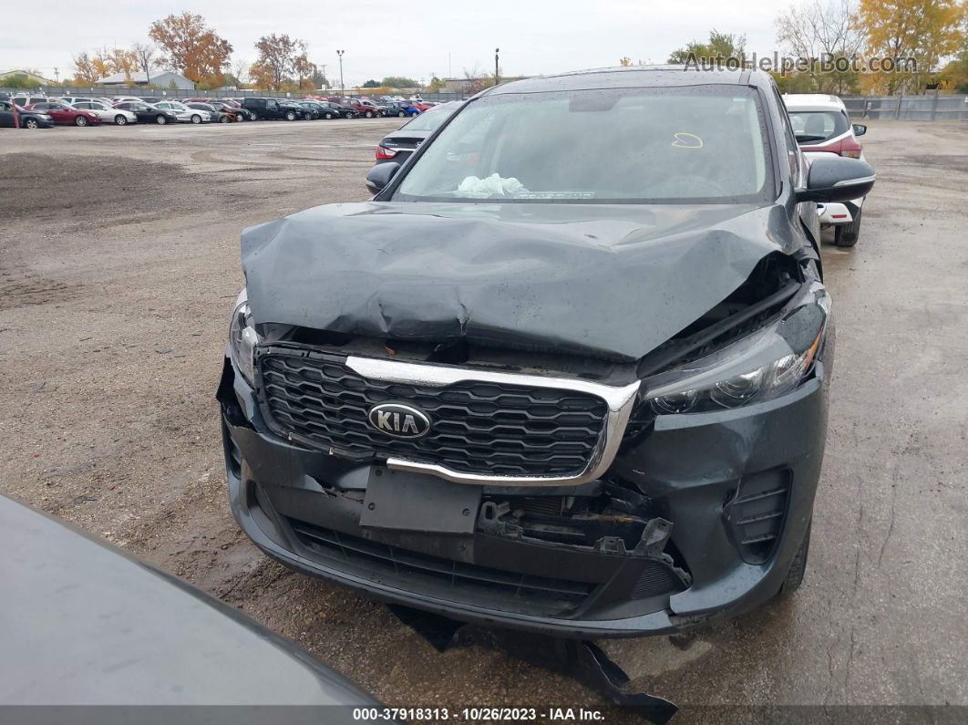 2020 Kia Sorento 2.4l Lx Gray vin: 5XYPG4A32LG681125