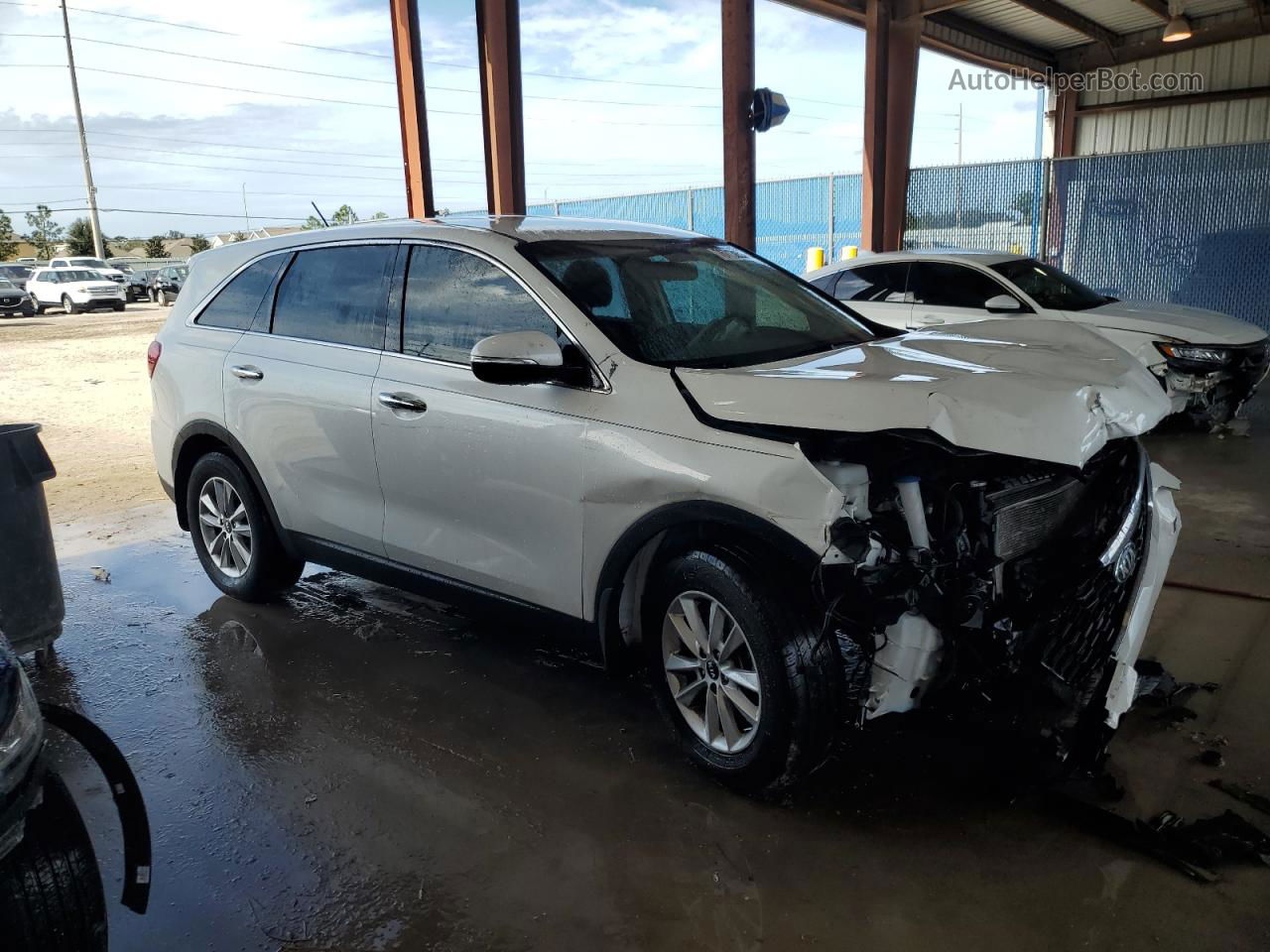 2020 Kia Sorento L White vin: 5XYPG4A32LG681576