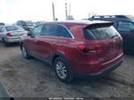 2020 Kia Sorento 2.4l Lx Red vin: 5XYPG4A32LG688737