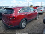 2020 Kia Sorento 2.4l Lx Red vin: 5XYPG4A32LG688737