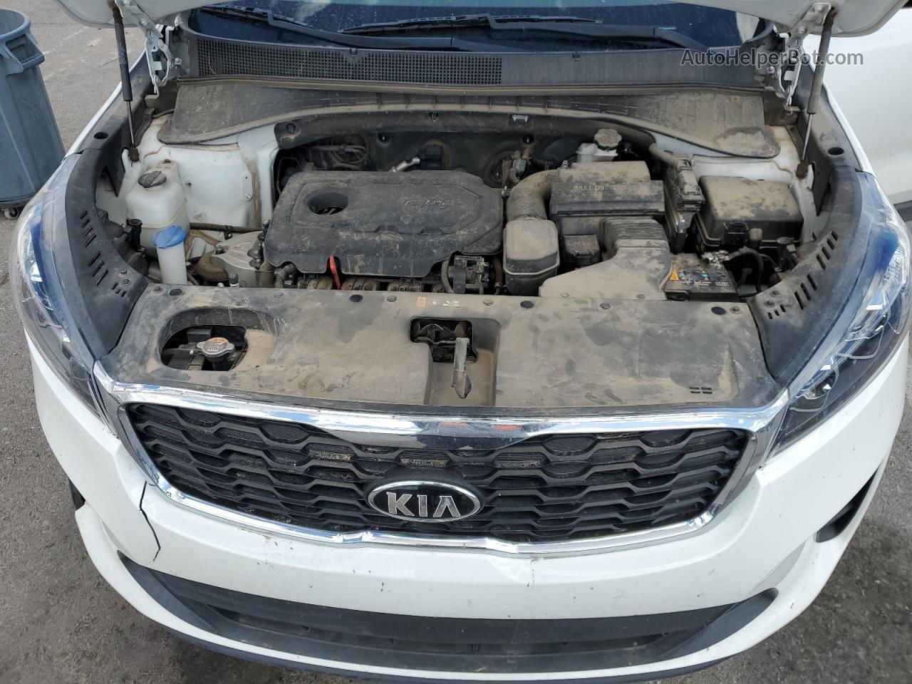 2020 Kia Sorento L Белый vin: 5XYPG4A32LG690164